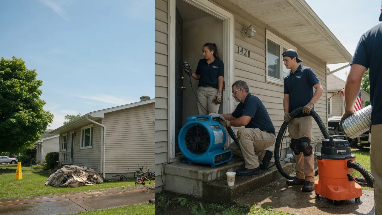 Water Damage Restoration in Strunk, KY near me